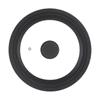 Glass Top Cover Cookware Parts Kitchen Acceesories Cover Lids Silicone Rim Universal Lid Pot Lid for Frying Pan Skillets Wok