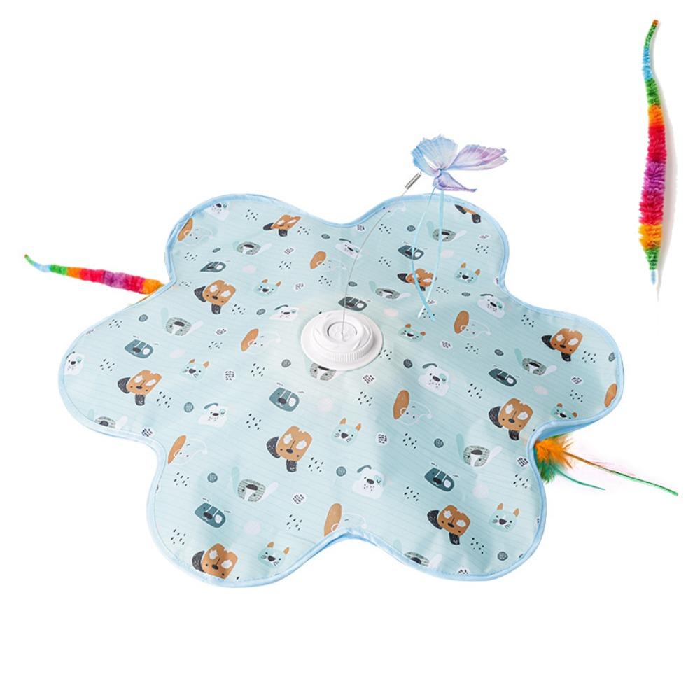 Motion Activated Electric Interactive Cat Toy Bird Sound Smart Cat Teaser Toy  Pet Interaction