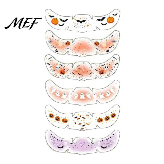 Temporary Tattoos for Adults Kids Halloween Tattoo Stickers, Face Decals Party Makeup, Stickers Waterproof Pumpkin Bat Bloodstain Art