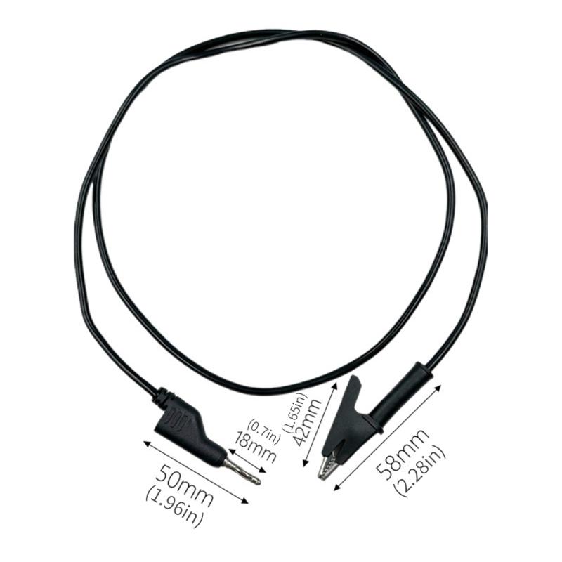 2Pcs Double End Test Leads Wire Line High Voltages Test Cable Leads Connector Universals Multimeter Test Leads Enduring