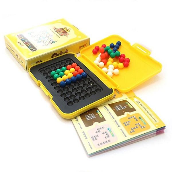 M2 World 3D Bead Puzzle + Collection, 1, 12 Pieces, Korea Best Toddler Puzzle