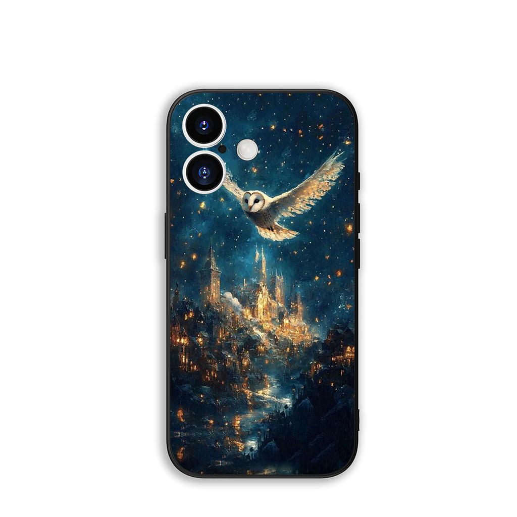 Phone Cover Owl Art Harries Wand Potters for Samsung Galaxy S25 S24 S22 S23 FE Ultra Plus A56 A05 A06 A15 A16 A55 S7 Edge Case