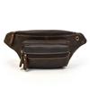 Retro Style Men's Leather Waist Bag Crazy Horse Leather Men Male Waist Pack Belt Pouch Hot Selling Male Bags Vintage Retro
