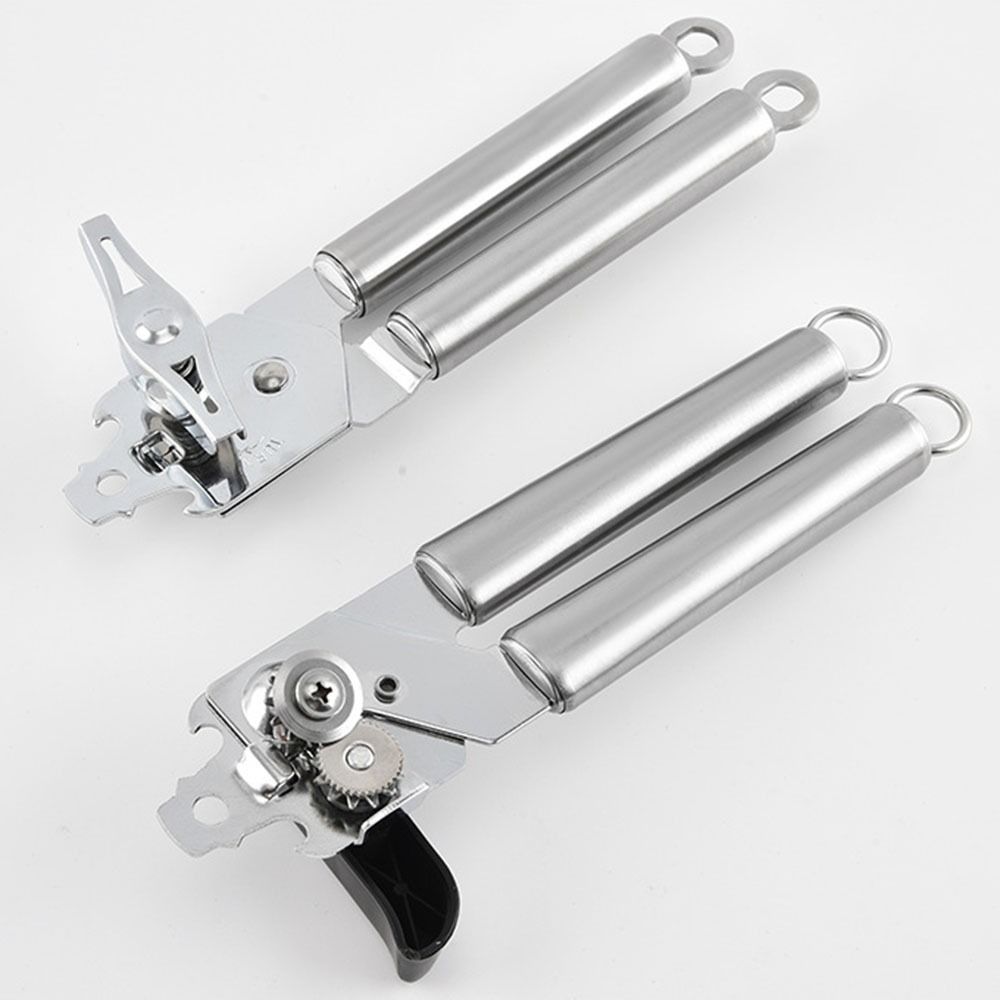 Non Slip Can Opener Compact Tin Can Opener Heavy Duty Bottle Opener Kitchen Gadgets