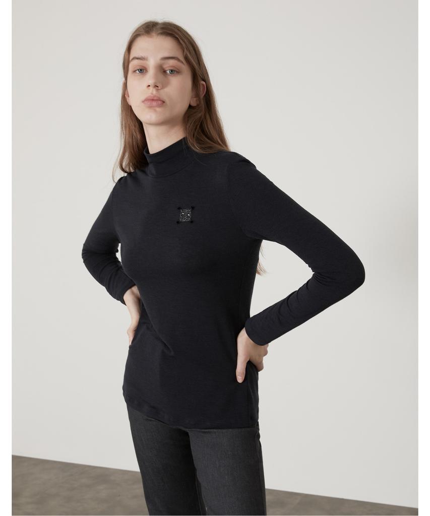 DAILIST Four Seasons Mock Neck T-Shirt_Mdealyz8181