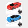 1Pc Simulation Remote Control Car Random Color Model Electric 2-Way Rc Sports Car Toy For Boys Girls Birthday Gifts Random Color