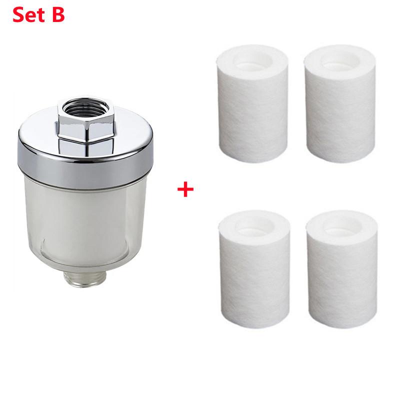 Transparent Faucet Water Purifier PP Cotton Filter Shower Filter Household Mini Tap Water Clean Filter Bath Shower Filter