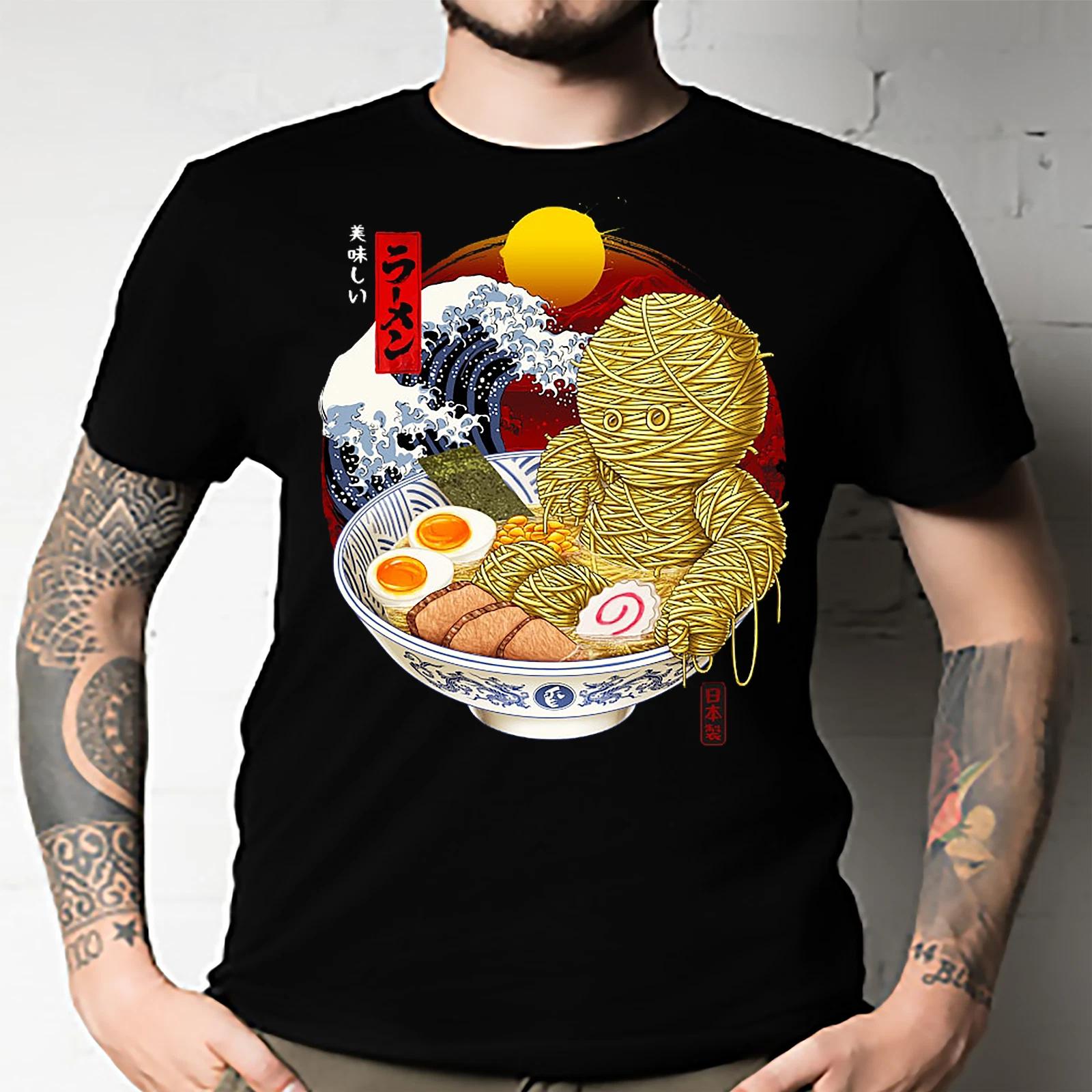 Men s and Women s T-shirts The Great Ramen ses Waves S