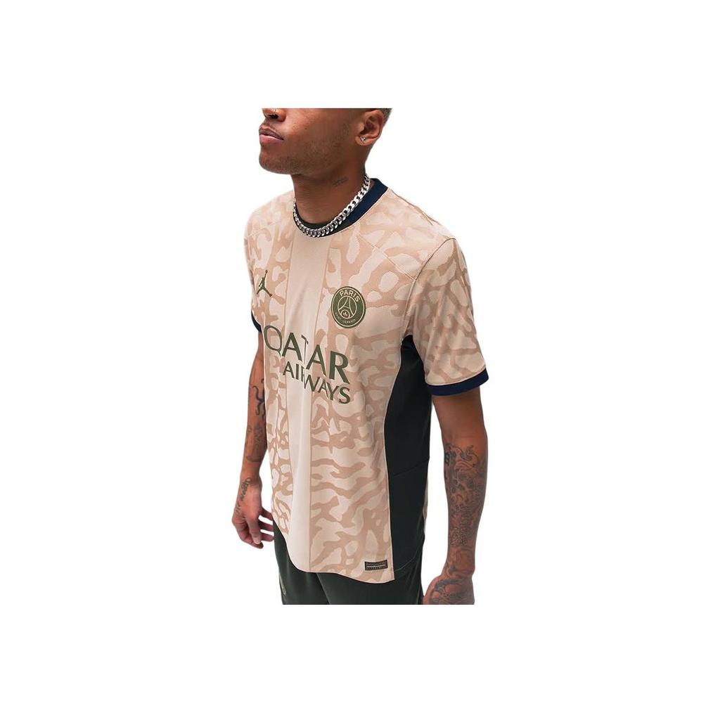 Jordan Dri-Fit Adv Fußball Authentisches Trikot mit Alphabet-Print Herren Tops Beige FD6503-201