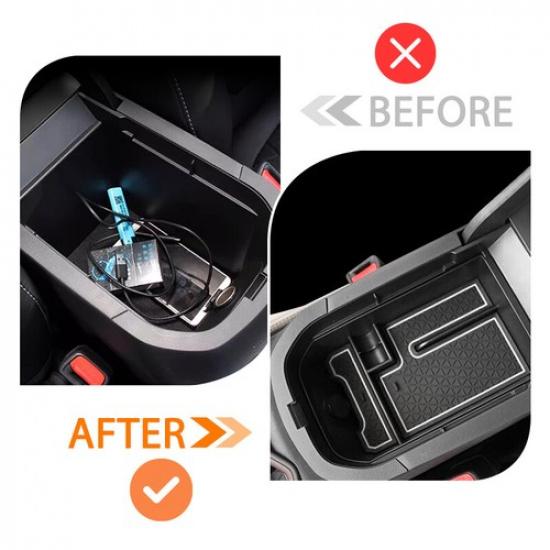 Console Armrest Organizer Box Accessories For Toyota RAV4