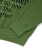 FALLETT Youth Letter Knit Green