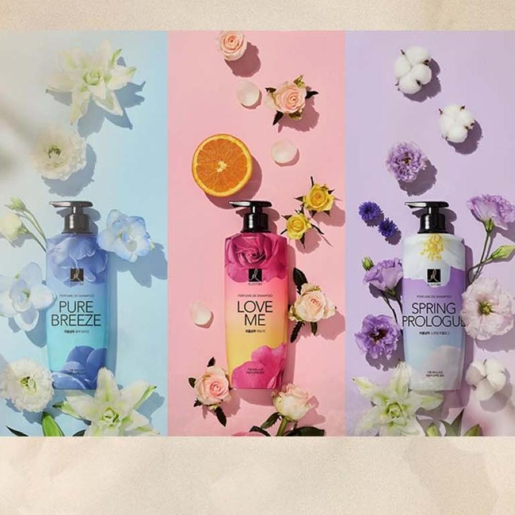[Elastine] Perfume Pure Breeze Shampoo / Conditioner 600ml
