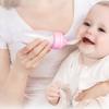 Feeding Bottle Spoon Baby Food Feeder Silicone Dispenser Base Suction Cup Safe Using Pink