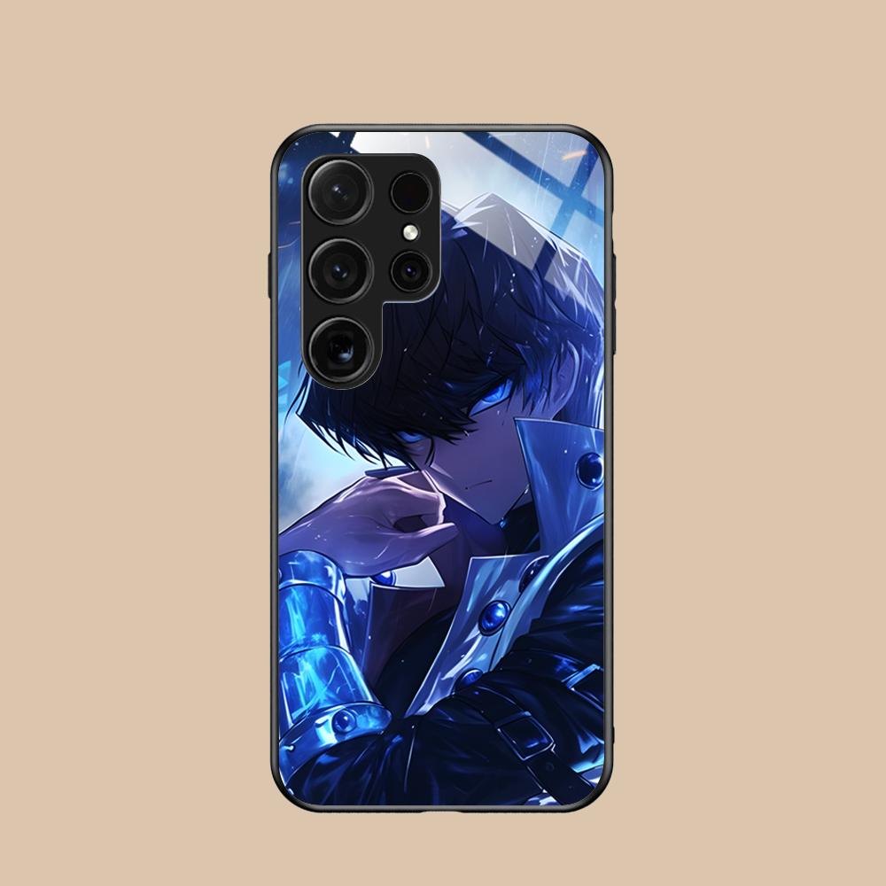 Yugioh Seto Kaiba Phone Case for Samsung Galaxy S26 S25 S24 S23 S22 S21 S20 Note20 Plus FE Ultra Glass Protective Cover