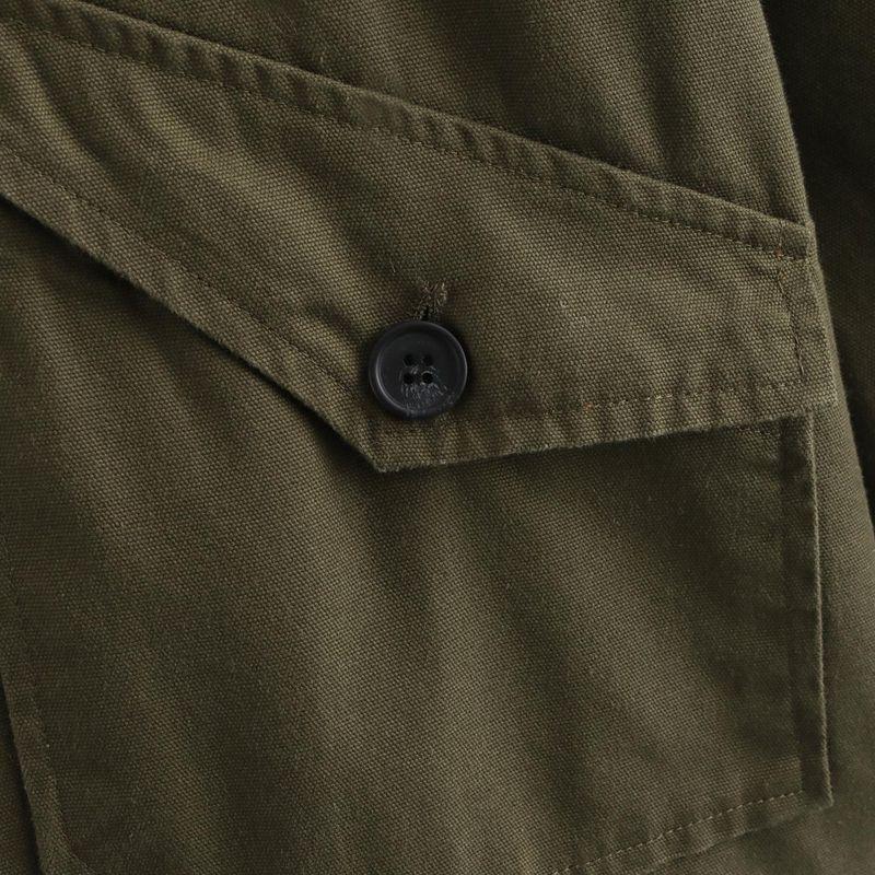 Kaslead New Arrival Women's Clothing Fashion Style Stylish Simple and Versatile Button Decoration Long Sleeves Cotton Jacket