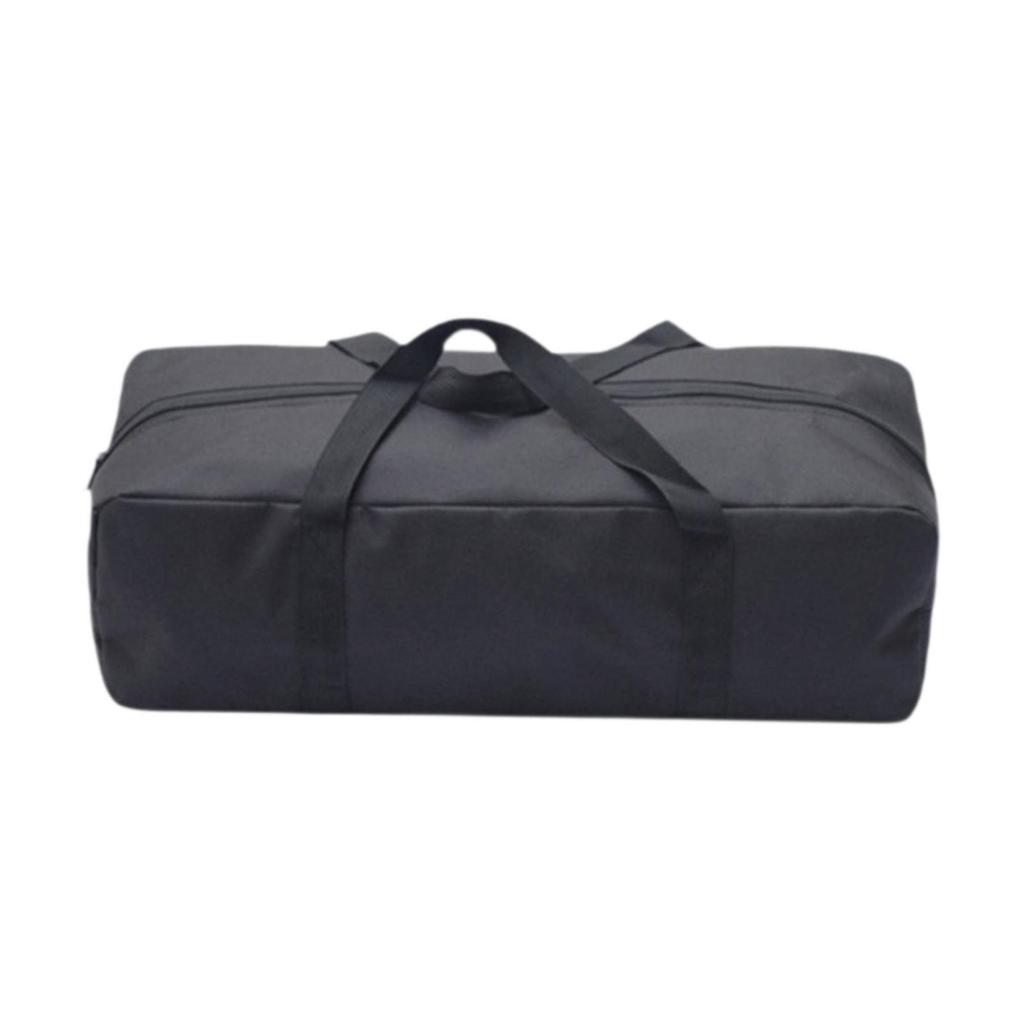 Zippered Storage Bag with Carry Handles Multipurpose Oxford Material