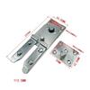 1Set Sofa Couch Sectional Connector Snap Metal Bracket Hinges For Furniture Accessories Tool