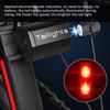 Luce Posteriore per Bicicletta Induzione Magnetica Autogenerante Elettricità Luce Posteriore per Mountain Bike Ciclismo