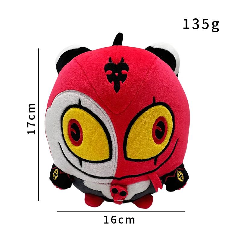 New Helluva Boss Plush Toy Anime Blitzo Stickie Stolas Tex Fizzarolli Cartoon Peluche Doll Soft Stuffed Fans Friend Present