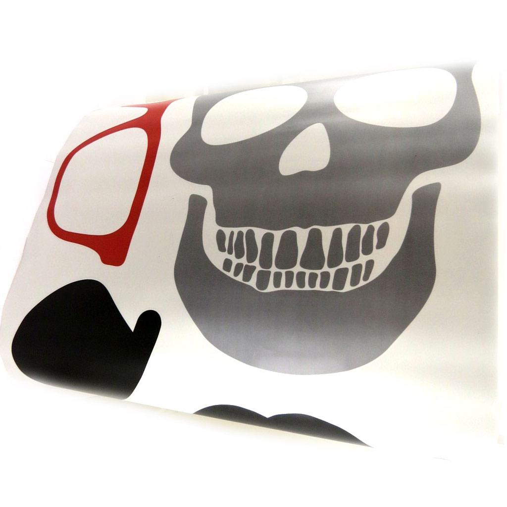 Les Trésors De Lily [L4986] - Planche de stickers 'Tête de Mort' (50x70 cm)