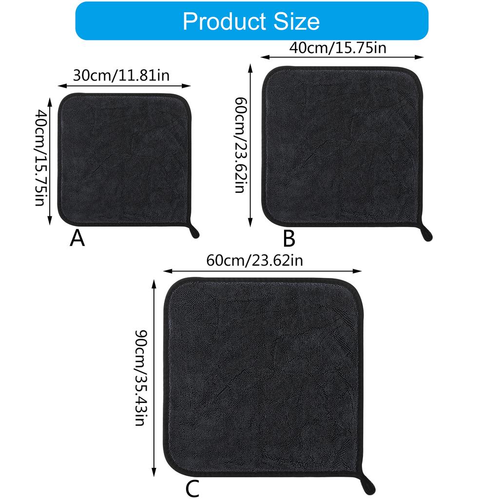 Microfiber Cleaning Cloth for Car Microfiber Towels, Soft & Absorbent Cleaning Cloth, Wash Cloth for House, Kitchen
