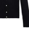 Polo Ralph Lauren Solid Color Single-Breasted Casual Long Sleeve Sweater Kids Sweater Black 313919829-002