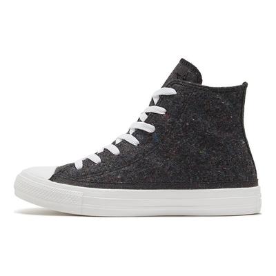 Sapatos de Lona Chuck Taylor All Star Retro Cano Alto Tênis Unissex Preto 169420C