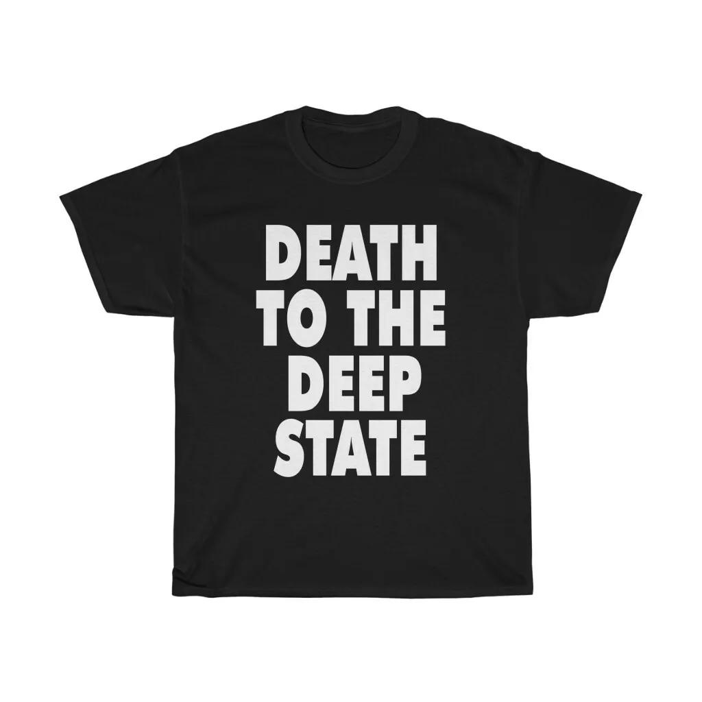 DEATH to the Deep State Short Sleeve Tee M