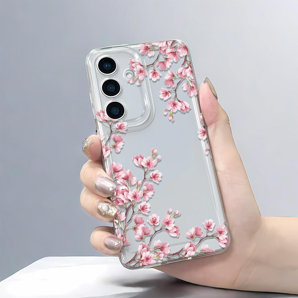 Advanced Flowers Phone Case For Samsung S20 S21 FE S22 S21 S20 S20 S10 Note 10 20 S23 S24 S25 Plus Ultra Soft Case Cover Funda