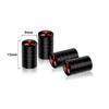 4Pcs Matte Styling Car Wheel Tire Valve Cap Tyre Rim Stem Cover Exterior Accessories For Mitsubishi Ralliart X EX ASX L200 Colt