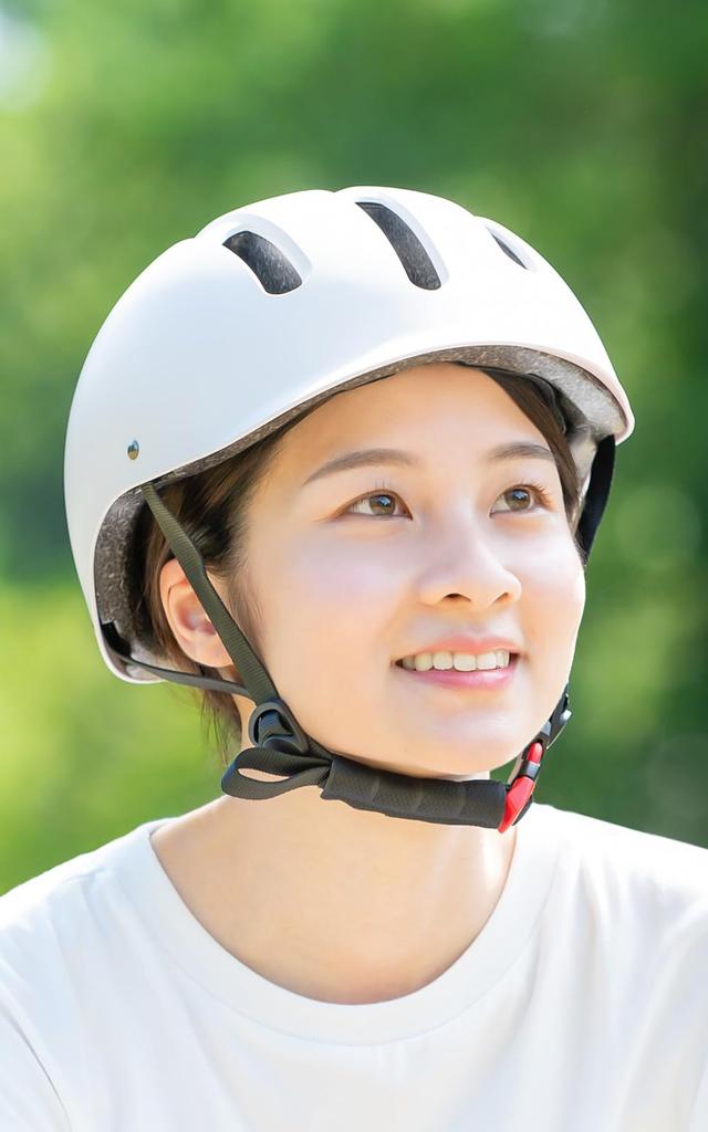 SPOXIA Bicycle Ultra Adjustable for Kids and Cute and Stylish Frosty Women's Helmet, Lightweight, Breathable, Size, Unisex, Adults, (M, White)