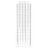 vidaXL H-förmiger Gabionen-Pflanzkorb Stahldraht 260x40x120 cm