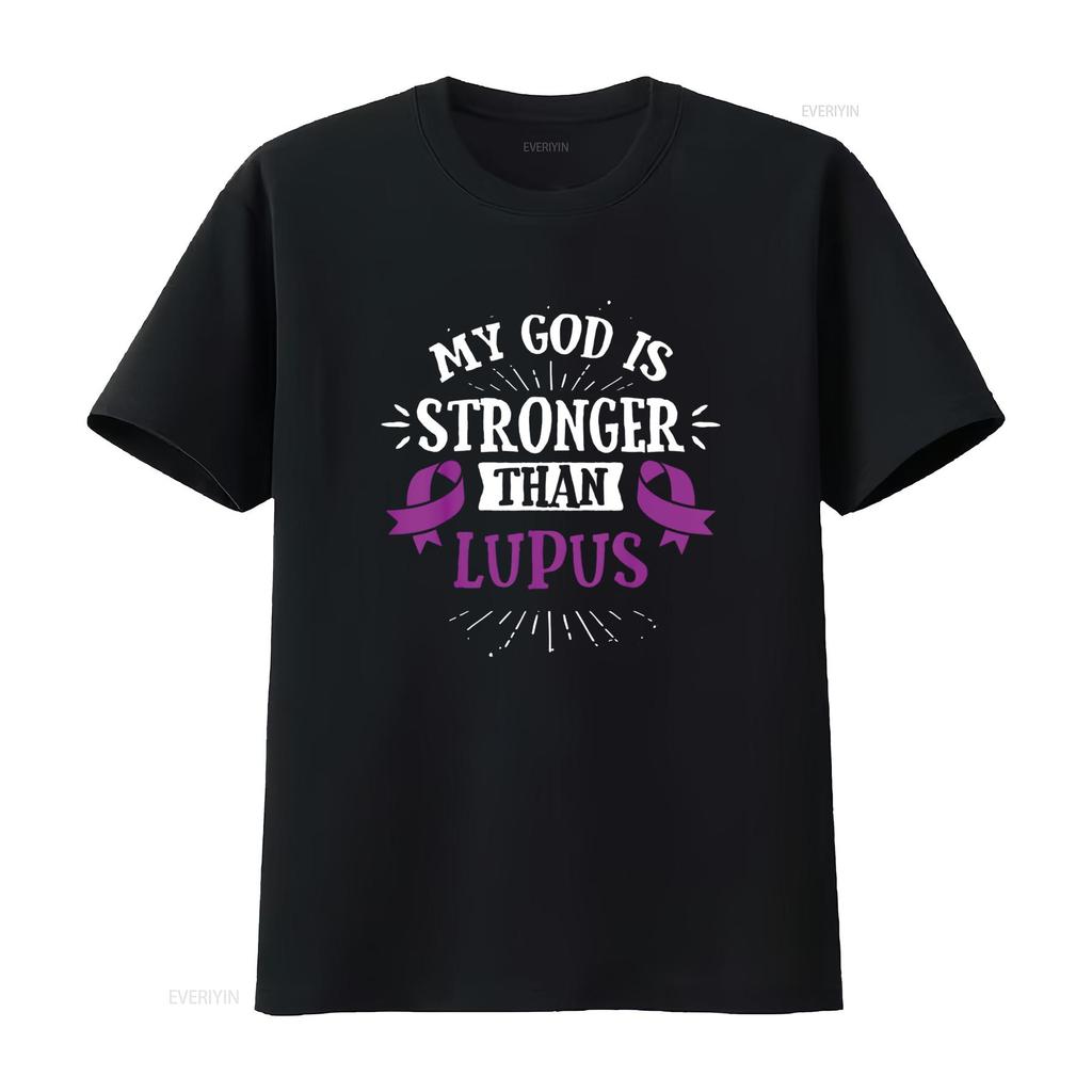 Womens for SLE Patients Lupus Awareness T Shirt Black vintage Washed streetwear Top For Everyday Wear Breathable fashion Soft