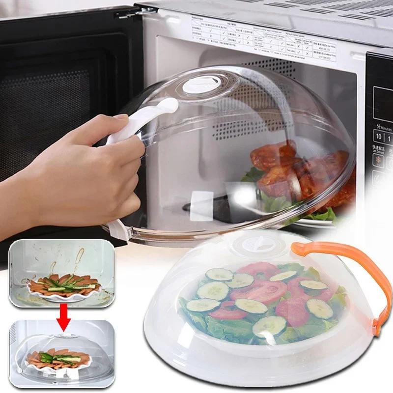 Kitchen Multifu Reusable Airtight Food Cover Anti Food Sputtering Household Professional Microwave Cover with Steam Vents Tools