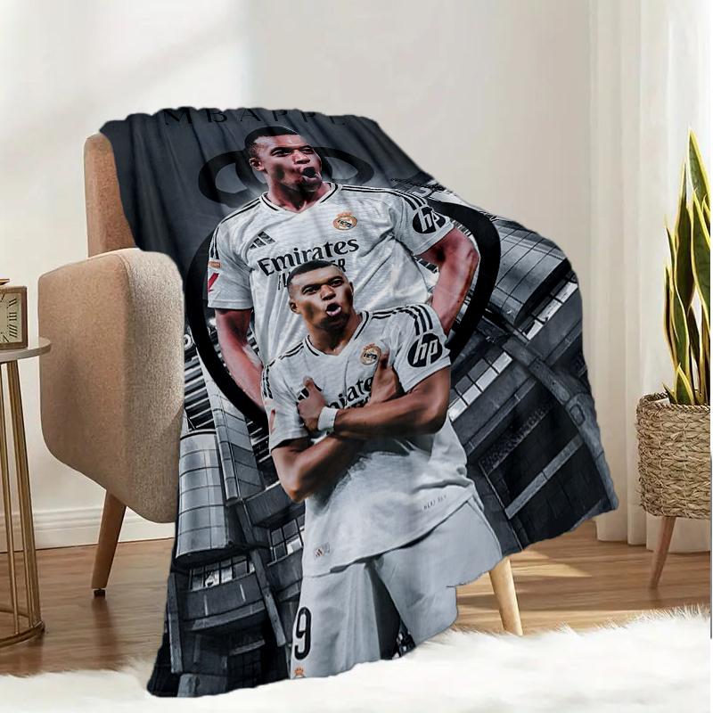 Fußballstars Celebration Decke Leicht Ideal Bettdecke Perfekt für Reisen, Camping, Wohnzimmer, Büros, Sofas, Fan Weihnachtsgeschenk