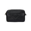Prada Triangle Embossed Logo Adjustable Detachable Shoulder Strap Zipper Closure Calfskin Shoulder Crossbody Bag 1BH195_2BYA_F0632_V_OXO
