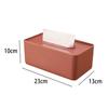 Paper Dispenser Storage Box Tissue Box Desktop Accessories Wet Tissue Holder Napkin Organizer