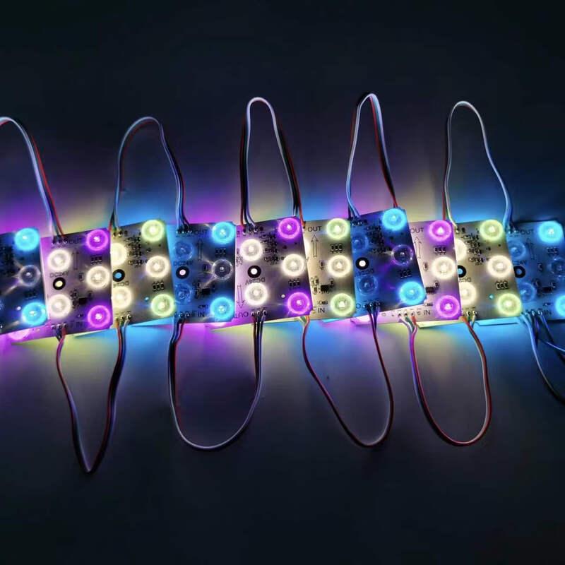 OEING 24V RGBW 8-LED Full Color Light Block Module