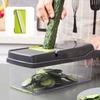 Vegetable Chopper Stainless Steel Mandoline Slicer for Julienne Dicing Multifunctional Meal Preparation Tool