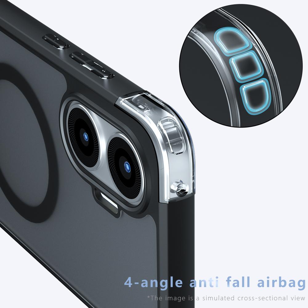 Case For Xiaomi Poco F7 Redmi Turbo 4 Pro Magnetic Soft TPU Frame Translucent Matte Hard Plastic Shockproof Phone Back Cover