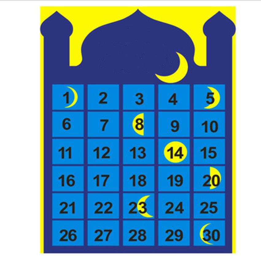 Creative Felt Holiday Countdown Ornament Calendar