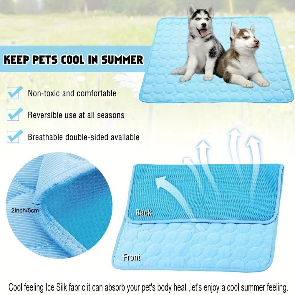 Cooling Pads for Dogs And Cats: Breathable, Washable Polyester Fiber-Filled Pet Beds,Perfect for Summer,Car Seat And Small House