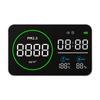 4 In1 WIFI Smart Air Quality Monitor CO2 PM2.5 Temperature Humidity Current Time Tester With Alarm Clock Carbon Dioxide Detector