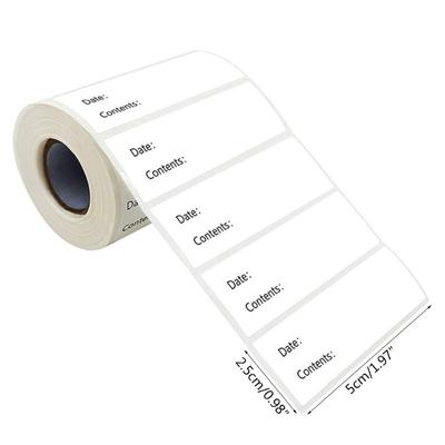 500pcs Kitchen Stickers Refrigerator Freezer Storage Date Content Labels for Container Bag Jar Packing