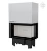Ocelový krb KRATKI VNP 810/410 14 kW Ø 200 Výsuvný