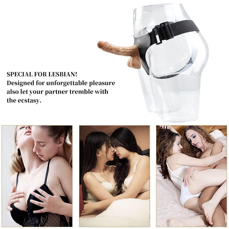 Wearable Dildo Lesbian Erotic Panties Dildo Adult Sex Products