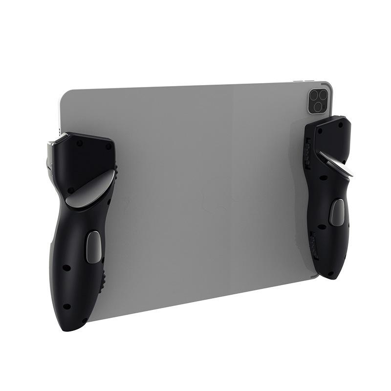 ABZZ-Game Trigger,Phone Controller 6 Finger Game Controller Gamepad for Ipad Joystick Handle Game 2PCS Controller Only чёрный