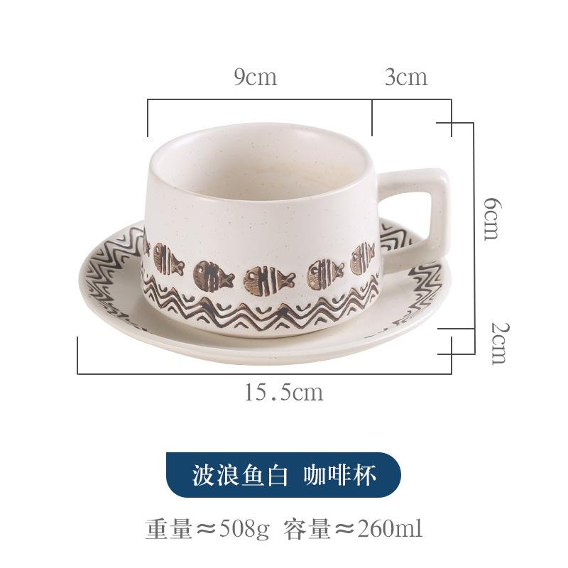 Cupa Ceramică Cupă Apă Cupă cu Mâner pentru Birou Cupă de Uz Casnic pentru Lapte Cupă pentru Băut Cupă pentru Suc Ceașcă de Ceai Stil Japonez
