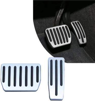Pro Tesla Model X Model S Příslušenství Hliníková slitina Nožní pedál Akcelerátor Plyn Palivo Brzda Opěrka pedálu Kryt pedálu Styling vozu