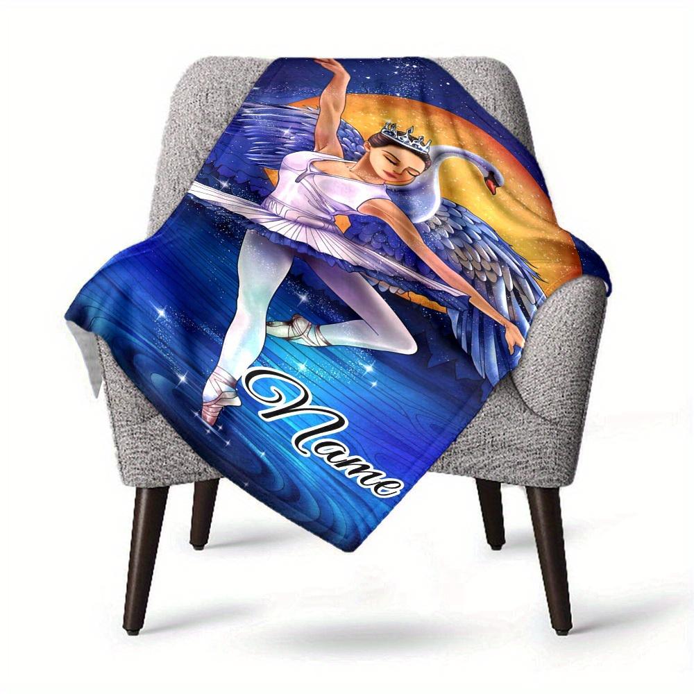 Swan Lake Home Customized Blankets Comfortable Soft Lightweight For Picnics Sofas Offices Beds Living Rooms Perfect Gifts For Friends' Birthdayst4